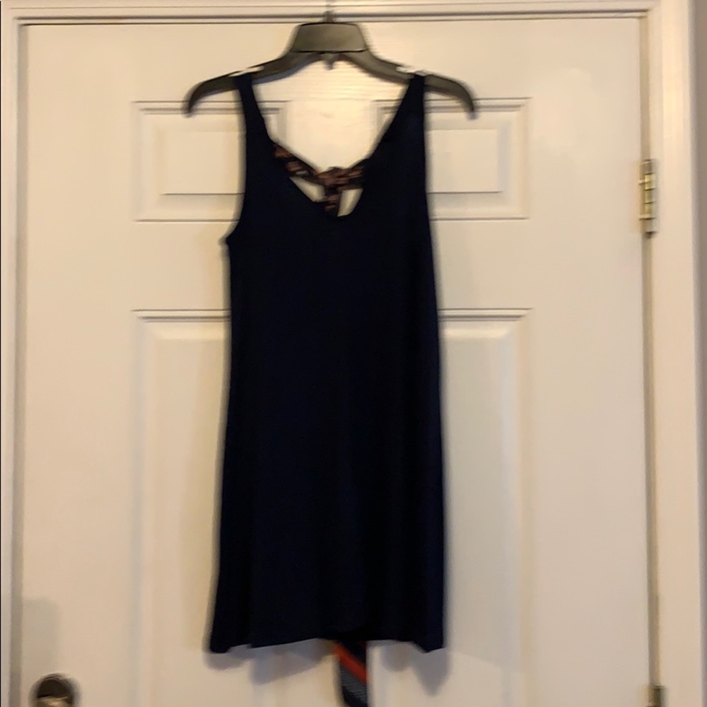Blue Rain Blue Ribbed Dress - Picture 3 of 6